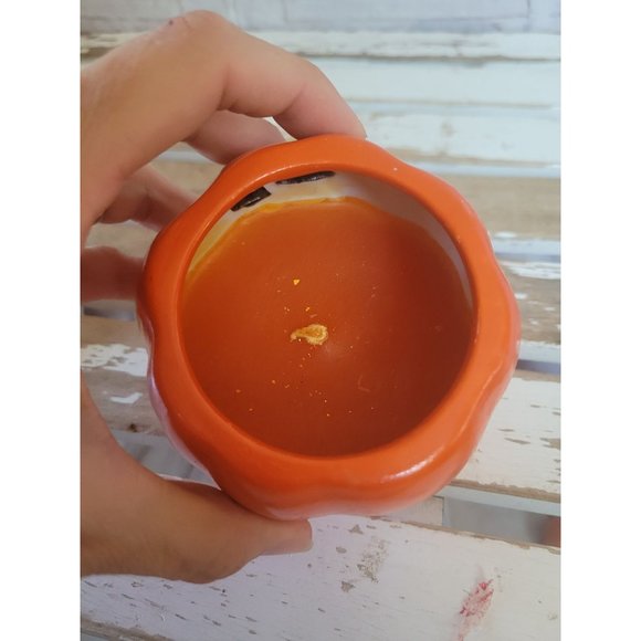 Ceramic pumpkin candle decor vintage steampunk - Picture 5 of 6